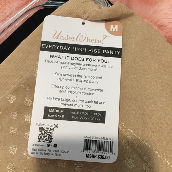 Everyday Firm control High Rise Panty - 2 Pack size Medium - Picture 9 of 13